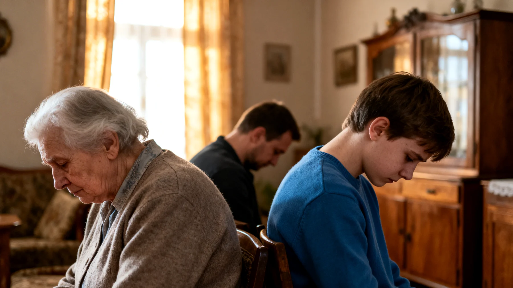 Dziadkowie odczuwają silne poczucie winy wobec swoich dorosłych wnuków, uważając że popełnili błędy w ich wychowaniu lub nie byli wystarczająco obecni w ich życiu, co wpływa na obecną relację i utrudnia swobodny kontakt."